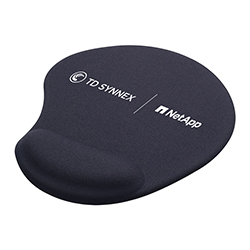 NetApp - Gel Mouse Pad With Wrist Rest