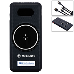 Dell - 10,000 mAh Magnetic Charger And Power Bank
